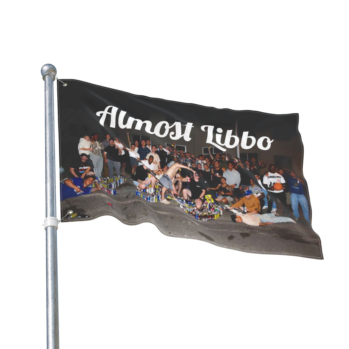 ALMOST LIBBO #4 FLAG (LIMITED RUN)