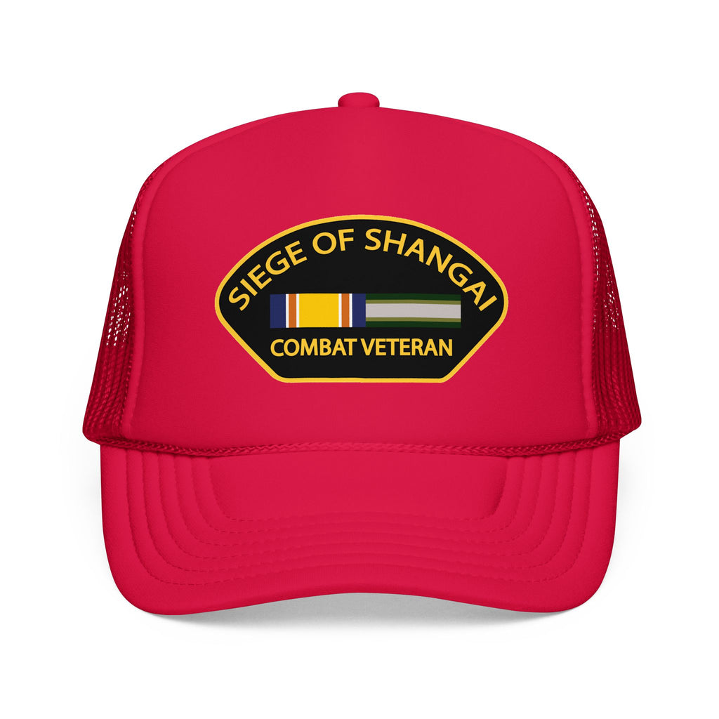 SIEGE OF SHANGAI VETERAN Foam Hat