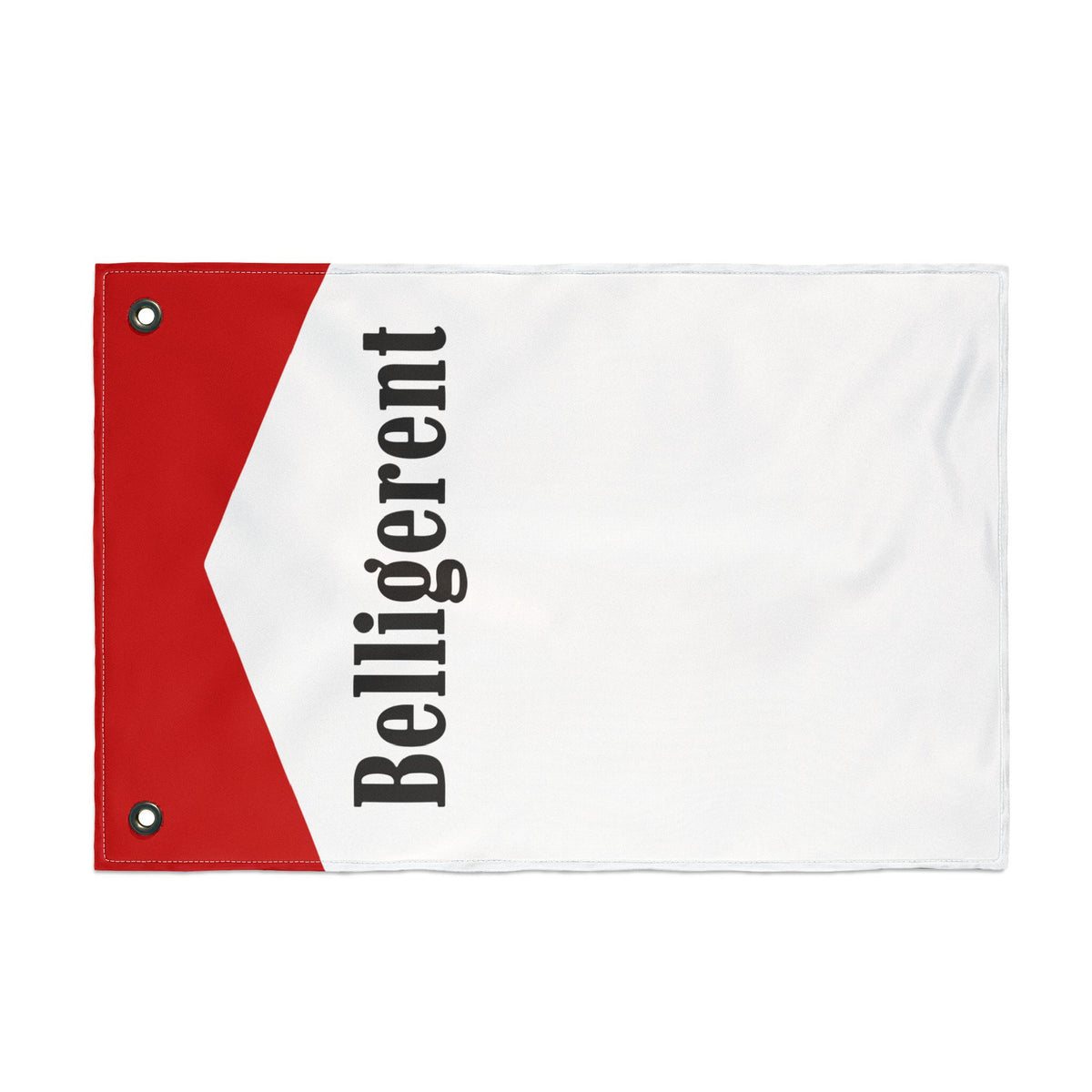 BELLIGERENT (Going Away) FLAG