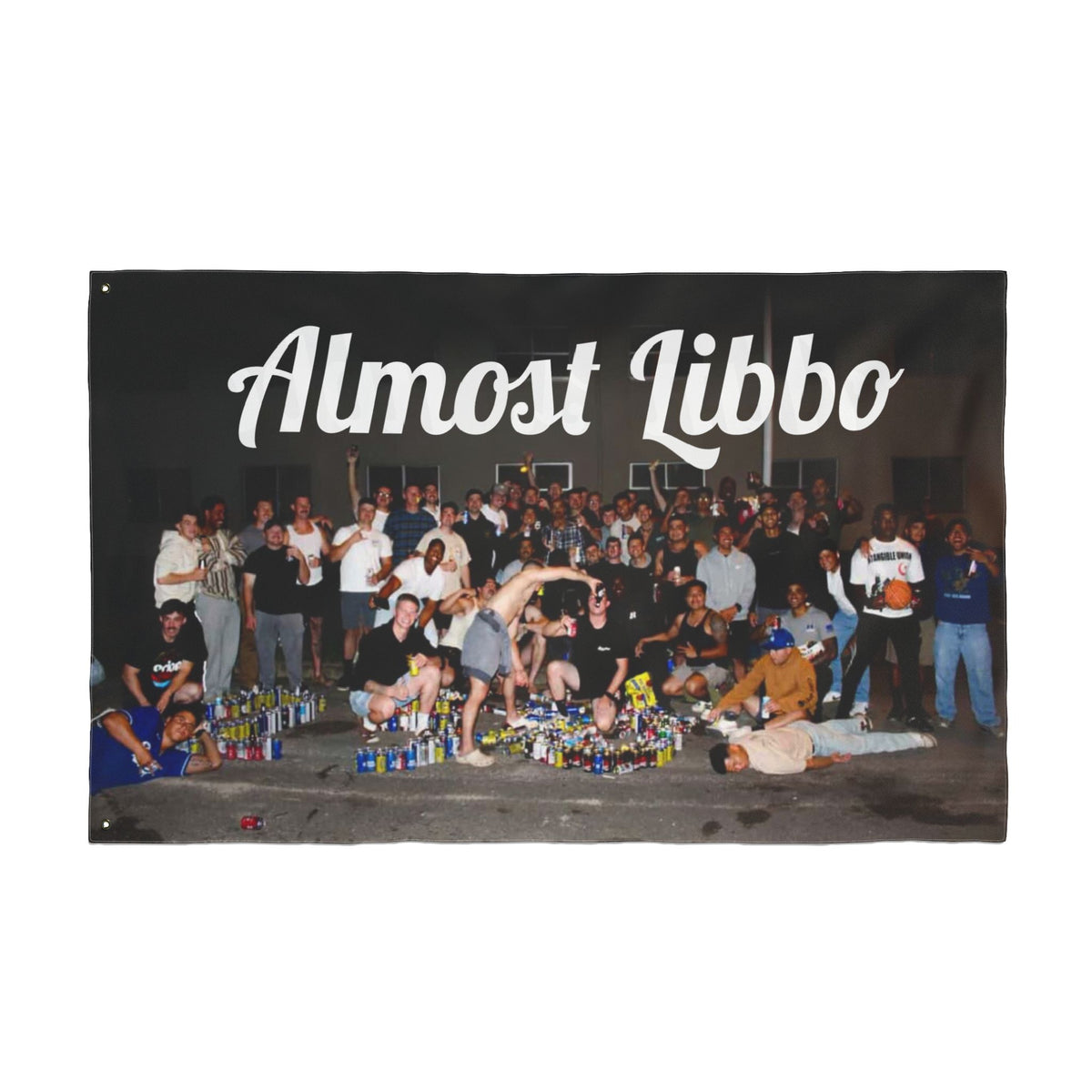ALMOST LIBBO #4 FLAG (LIMITED RUN)