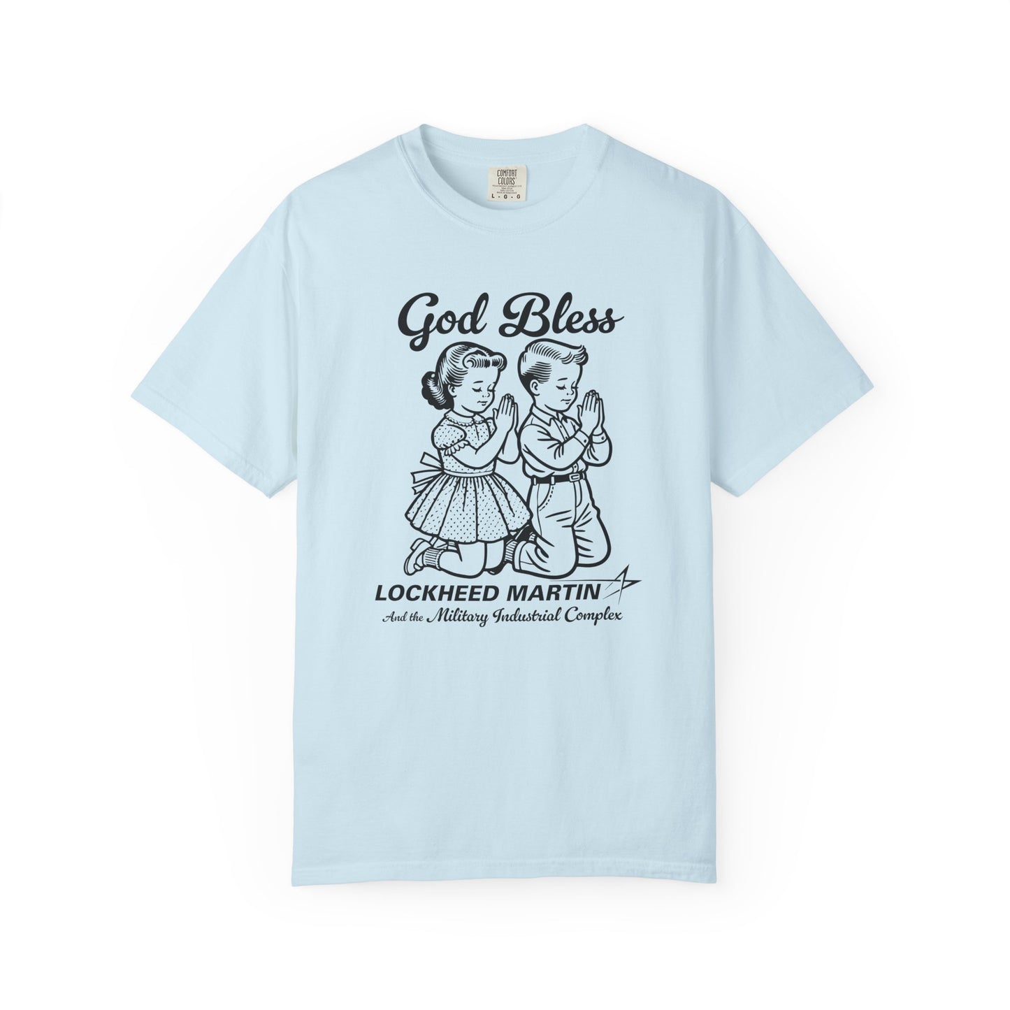 God Bless Lockhead Martin T-shirt