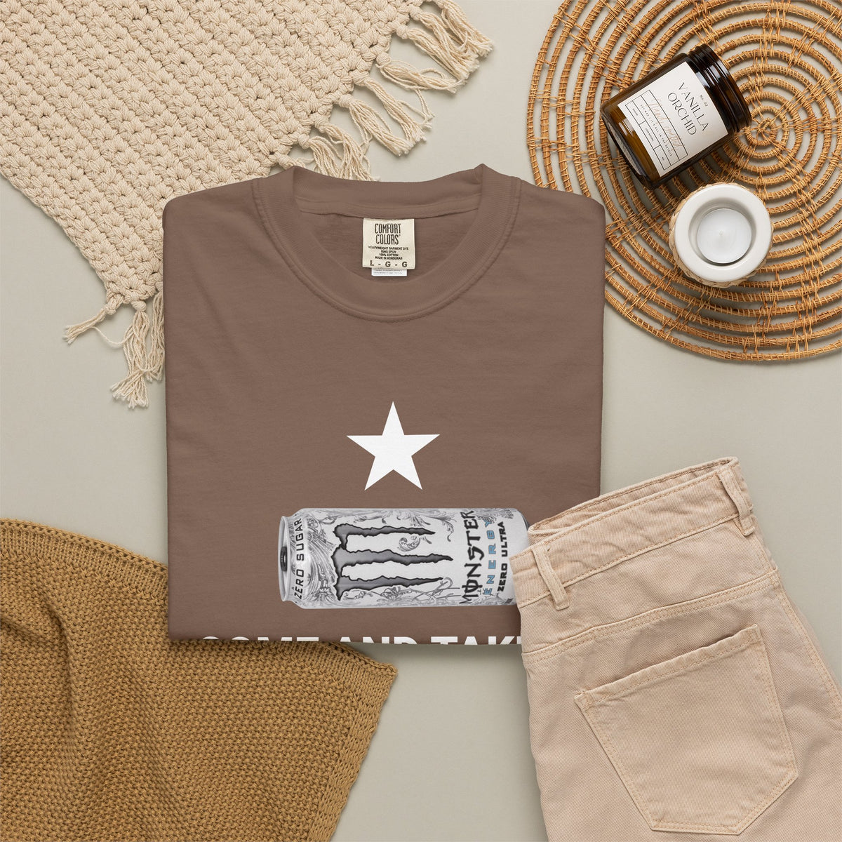 White Moster Tee