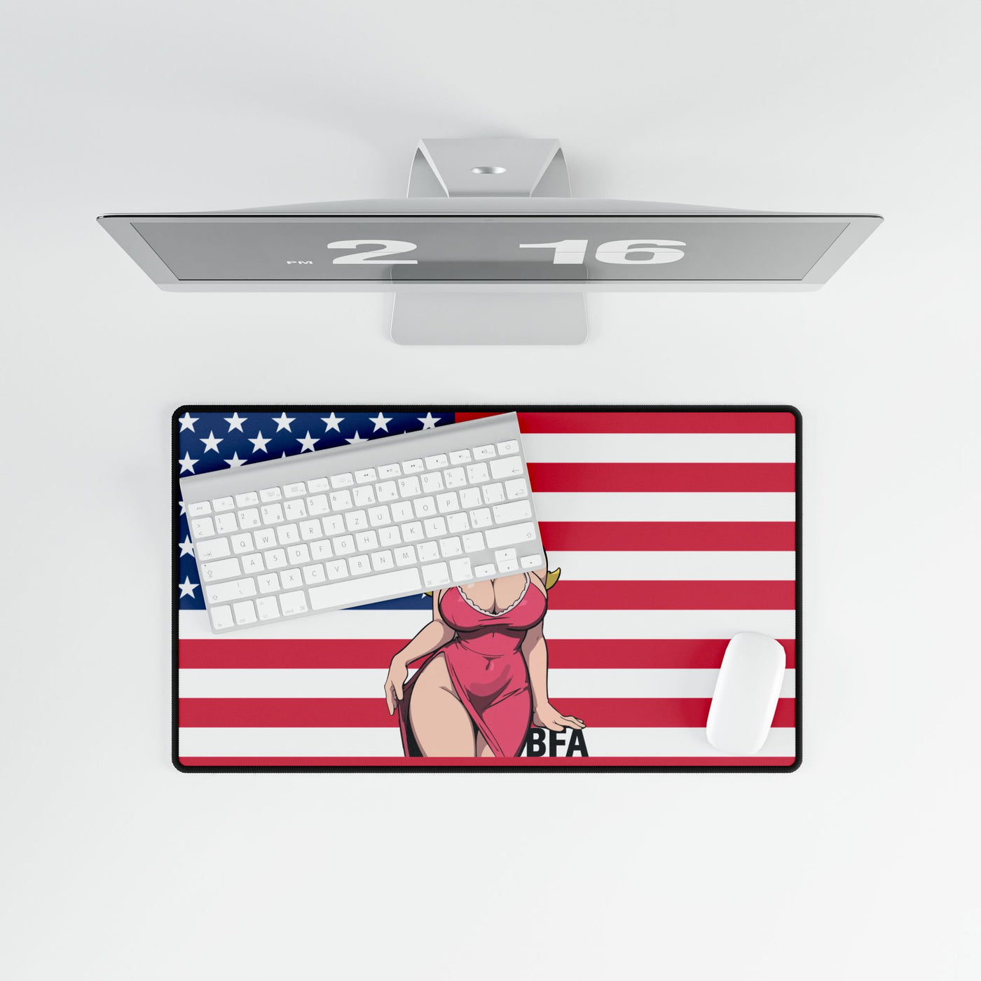 FRANCINE FLAG DeskMat