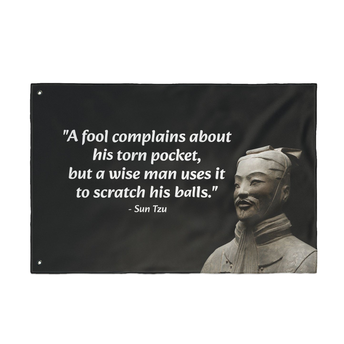 Sun Tzu Wise Man FLAG