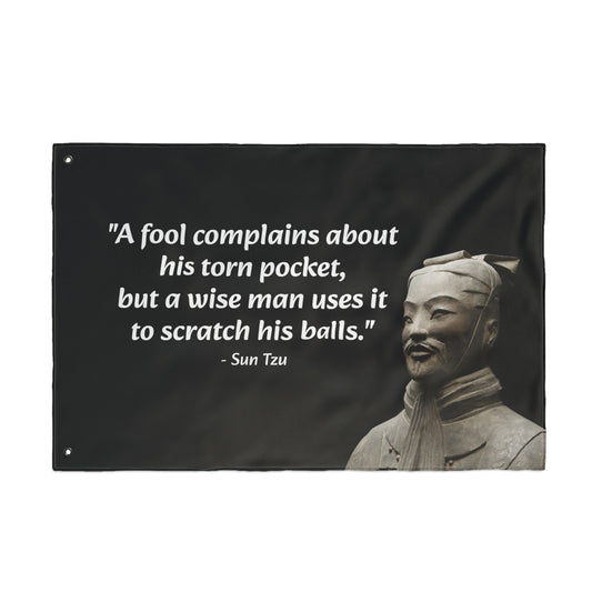 Sun Tzu Wise Man FLAG
