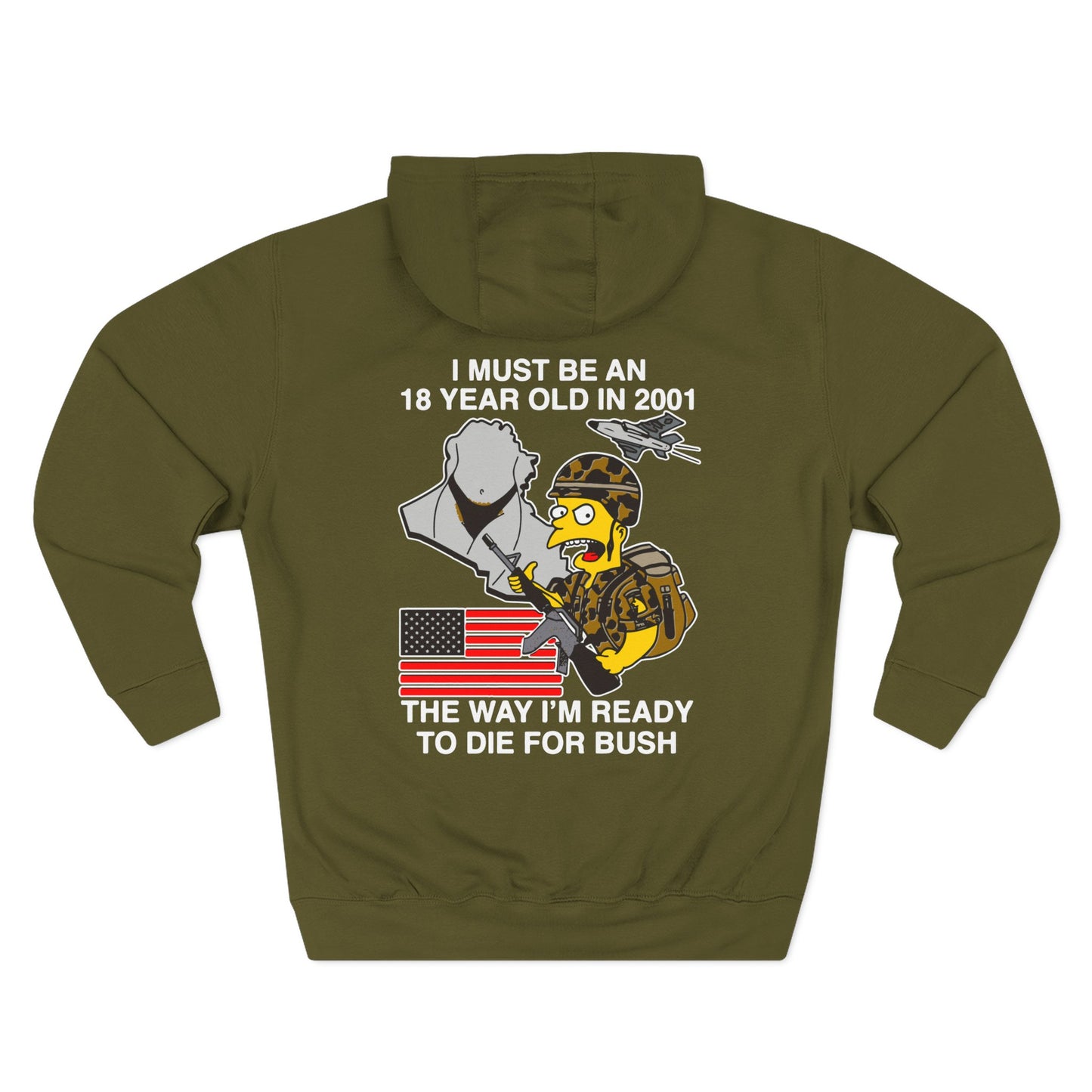 BART DIE FOR BUSH Hoodie