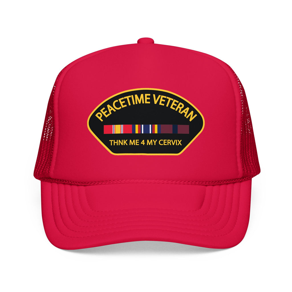 PEACETIME VET (NatDef,GWOT,GC) Foam Hat