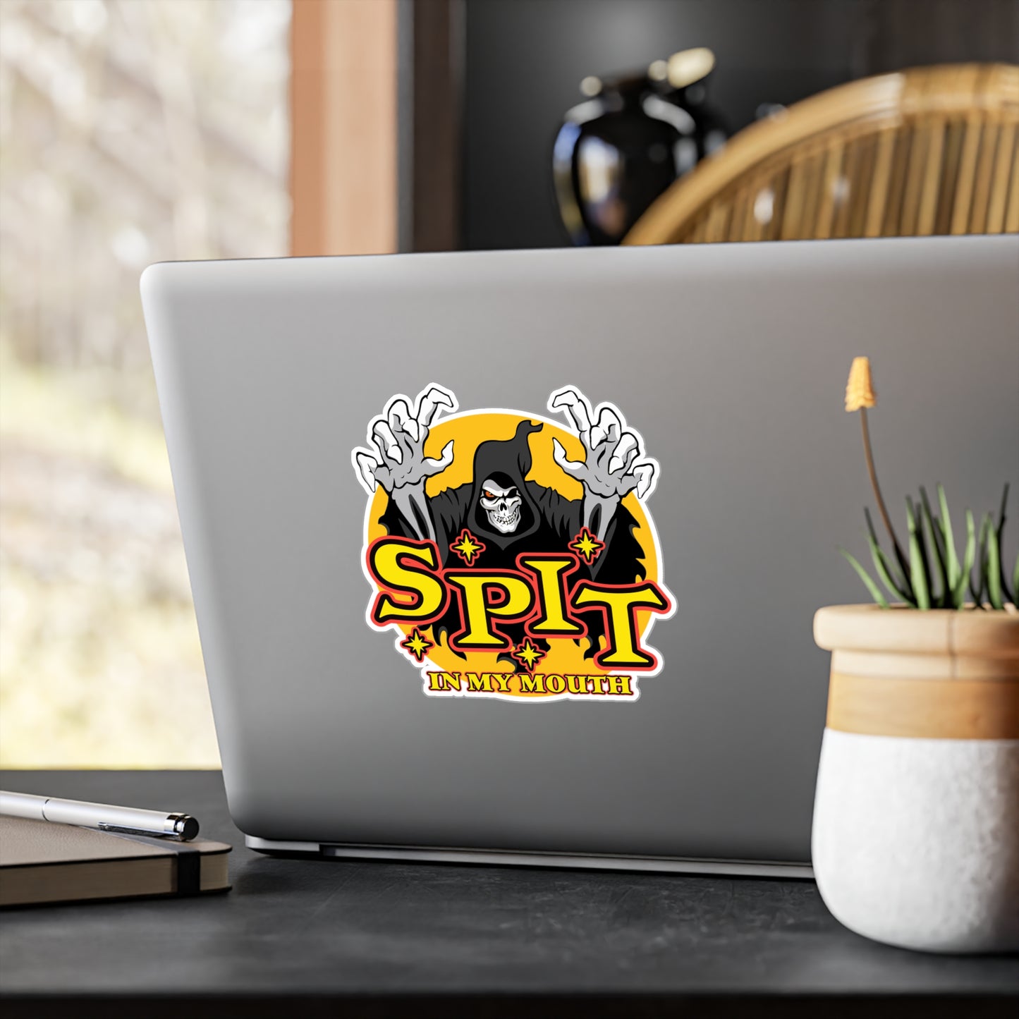 SPIT IN MY MOUTH STICKER