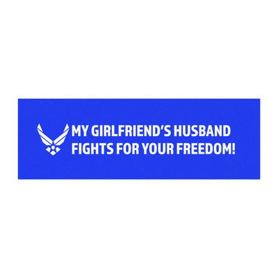 AIR FORCE GIRLFRIEND HUSBAND Magnets