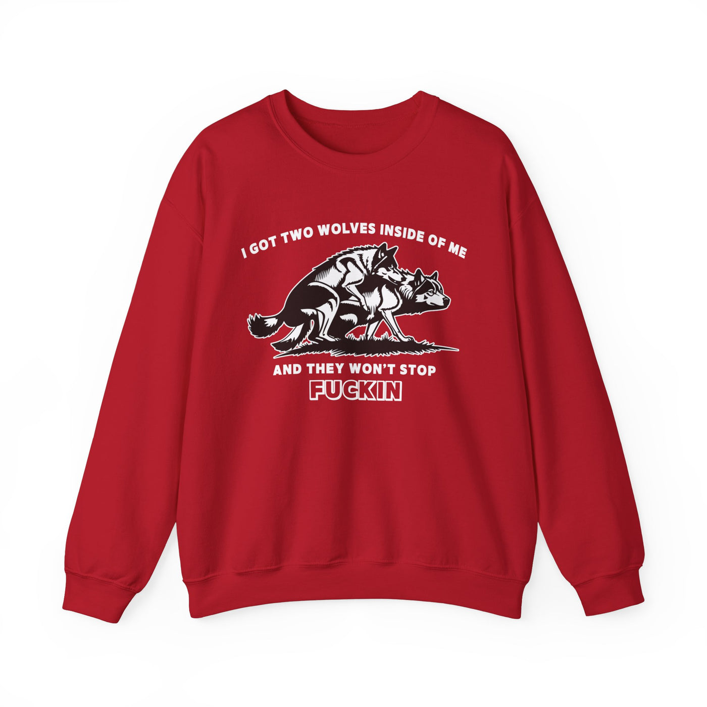 Two Wolves Inside of Me Sweatshirt