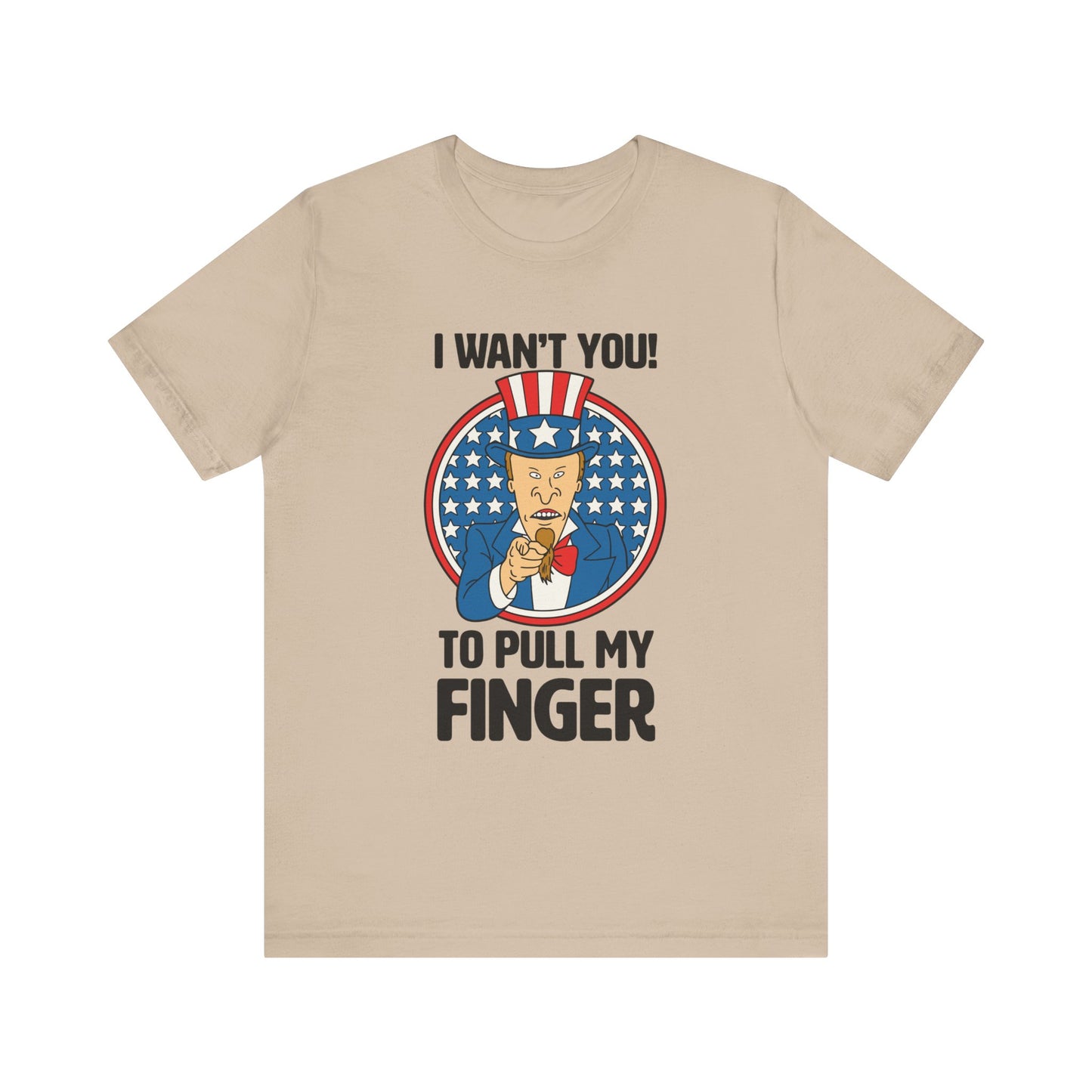Beavis & Butthead “I Want You To Pull My Finger” Uncle Sam Tee