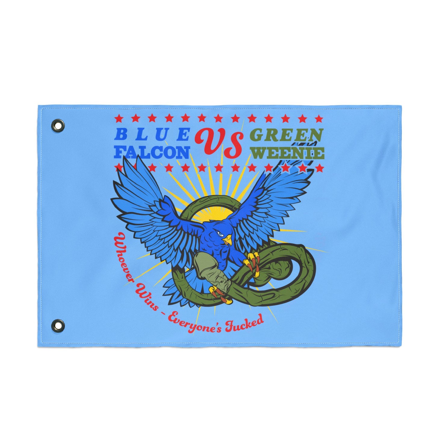 BlueFalcon VS Green Weenie FLAG