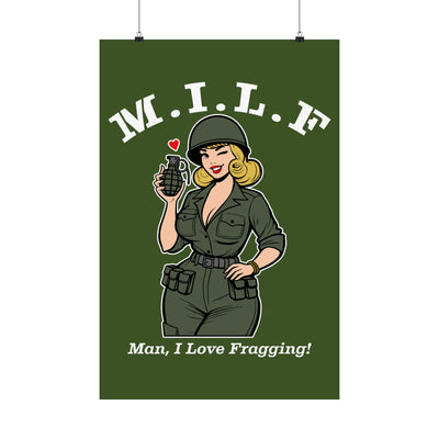 M.I.L.F Paper Poster