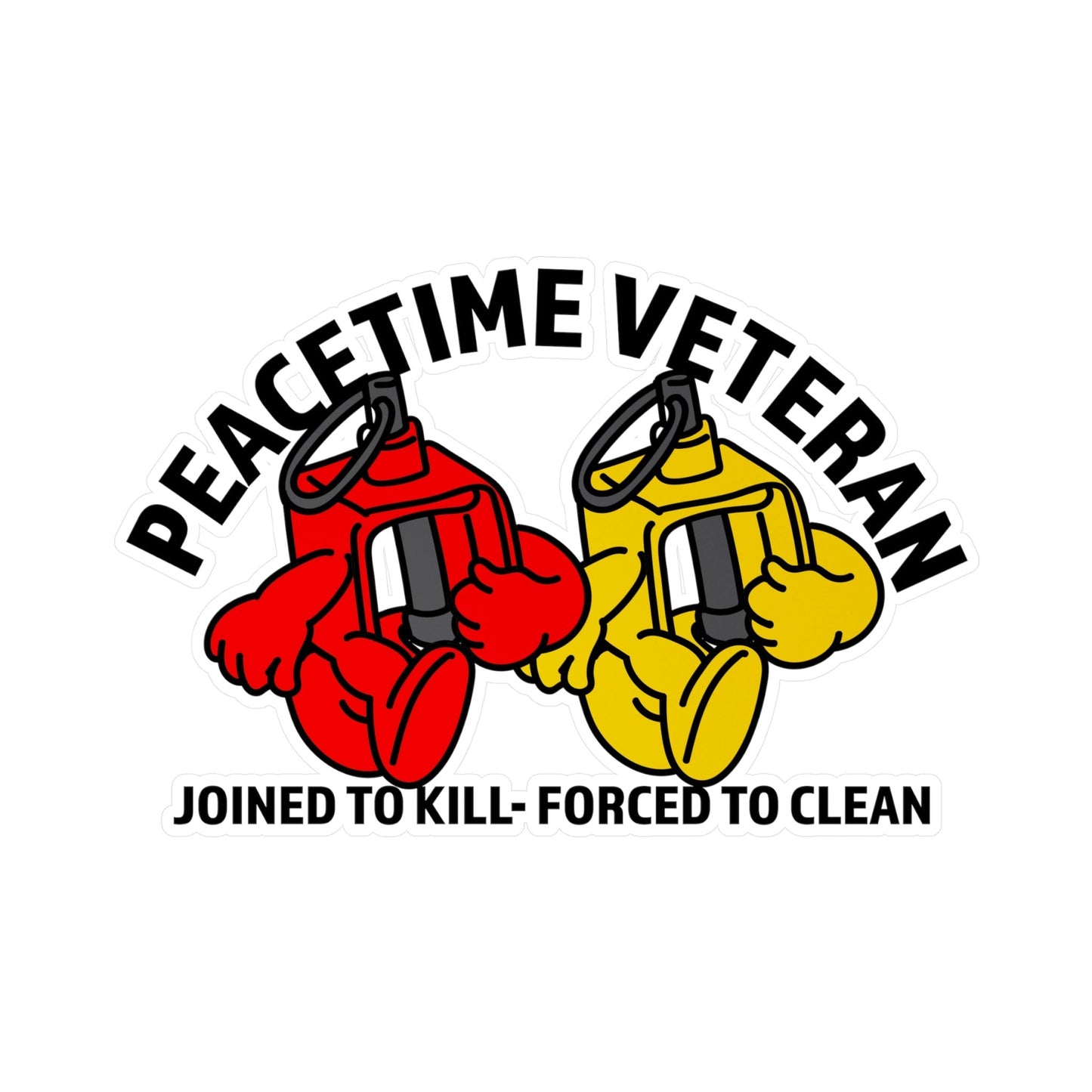 Peacetime Vet BFA sticker