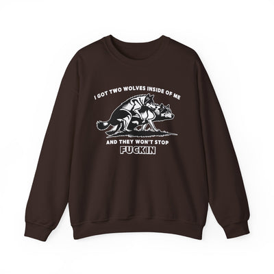 Two Wolves Inside of Me Sweatshirt