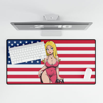 FRANCINE FLAG DeskMat