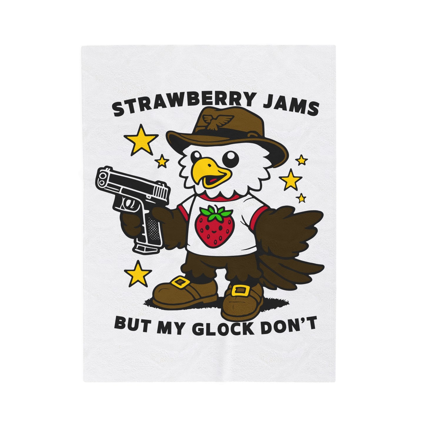 Strawberry Jams But My Glock Dont Blanket