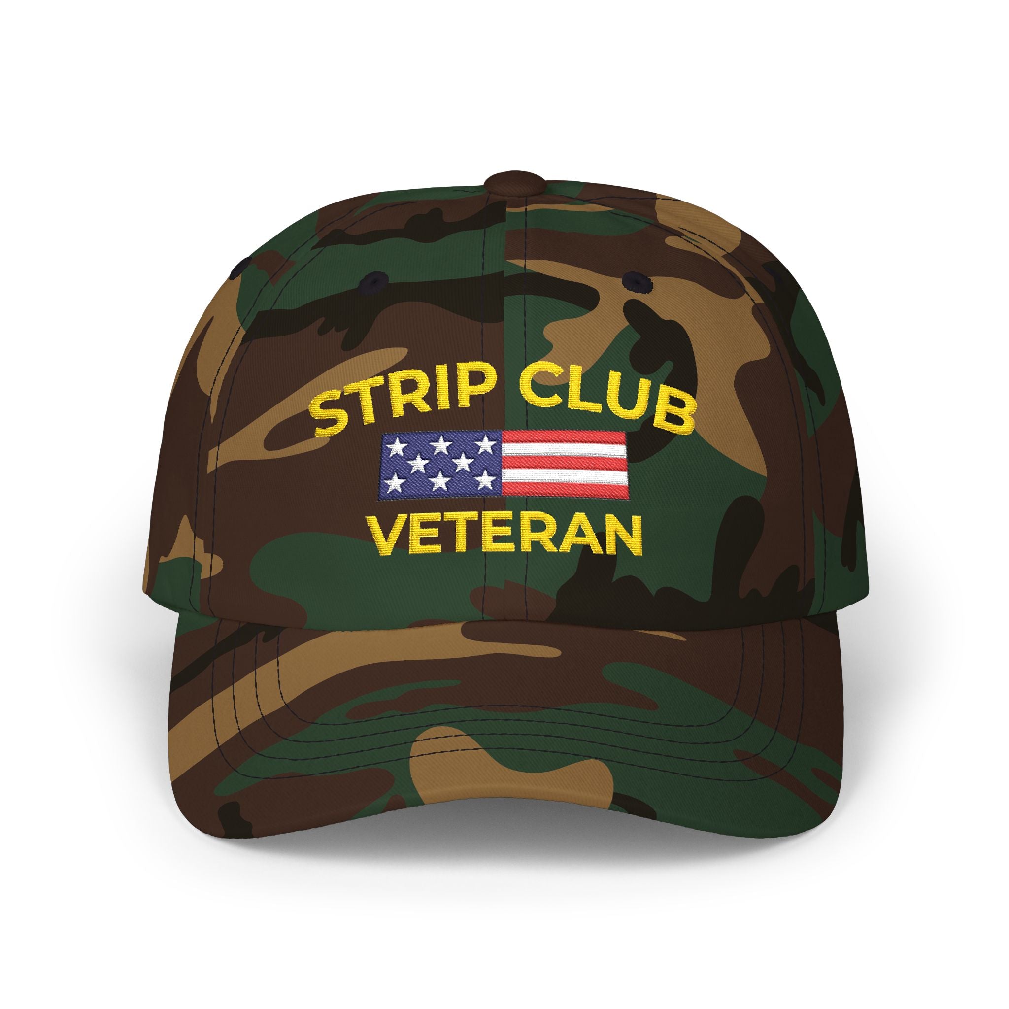 Strip Club Veteran Dad Cap