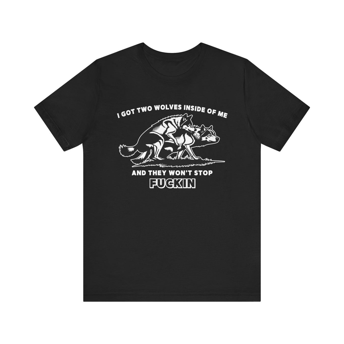 Two Wolves Inside of Me Tee