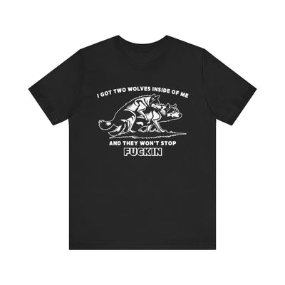 Two Wolves Inside of Me Tee