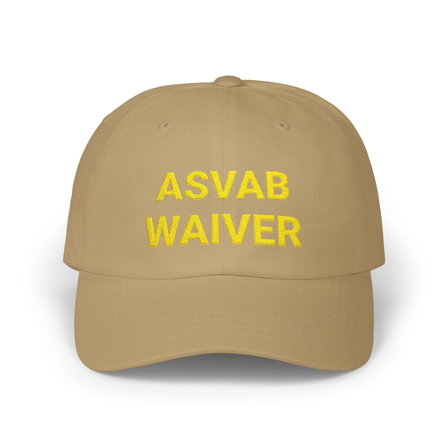 ASVAB WAIVER Dad Cap