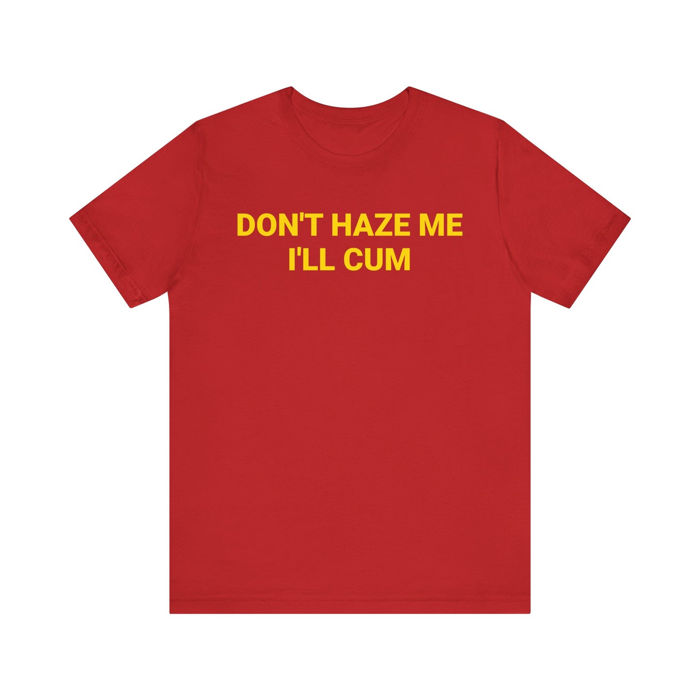 DON'T HAZE ME I'LL CUM Tee