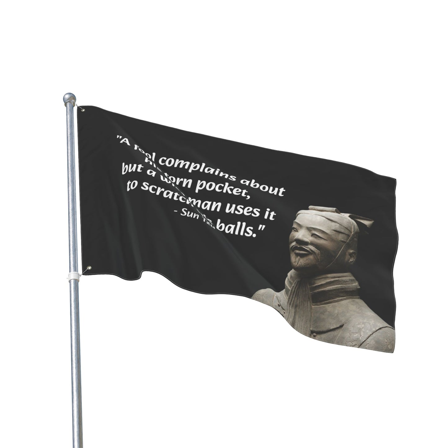 Sun Tzu Wise Man FLAG