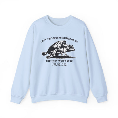 Two Wolves Inside of Me Sweatshirt