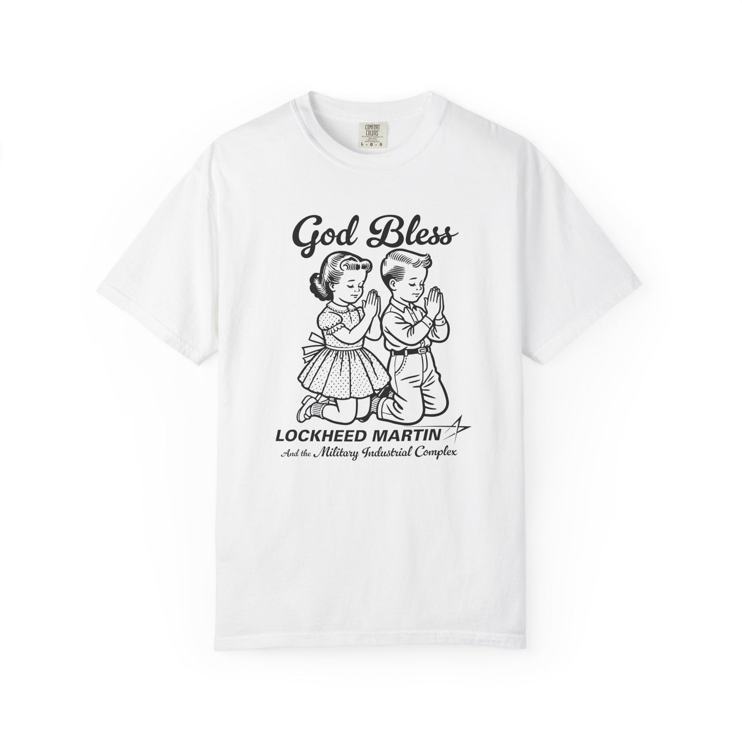 God Bless Lockhead Martin T-shirt