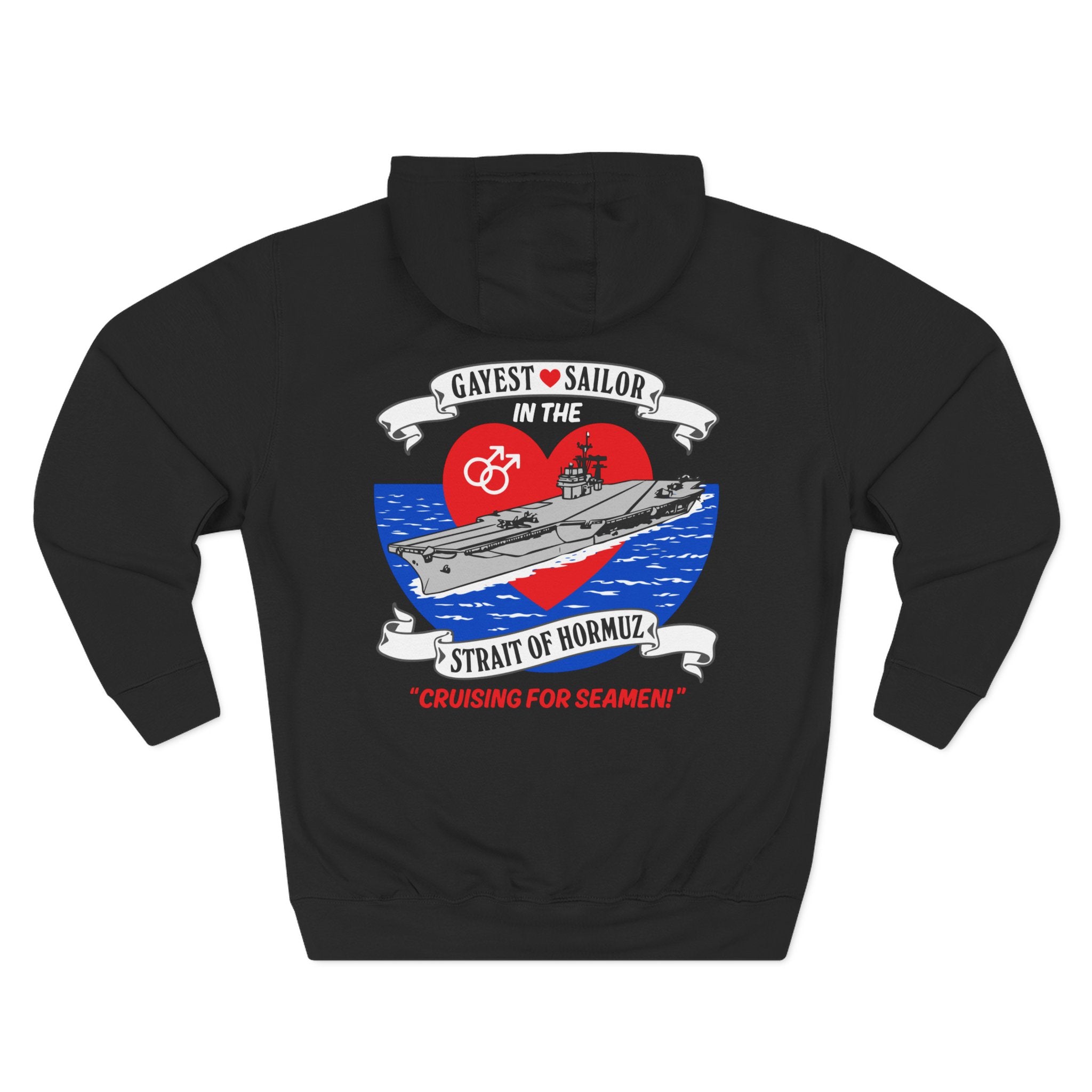 Gay Sailor in Straight of Hormuz Hoodie