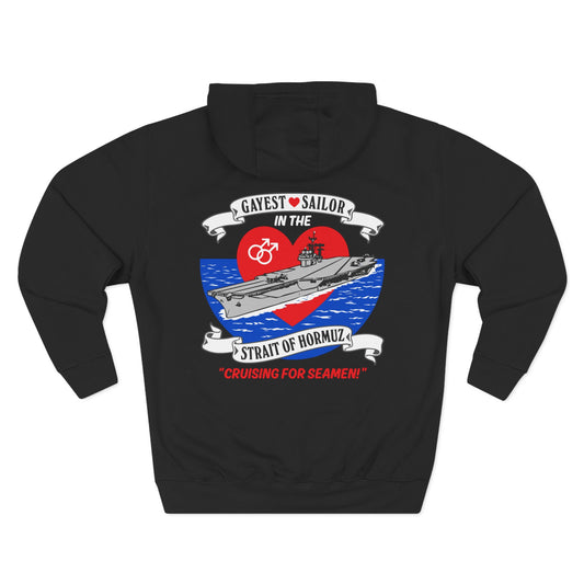 Gay Sailor in Straight of Hormuz Hoodie