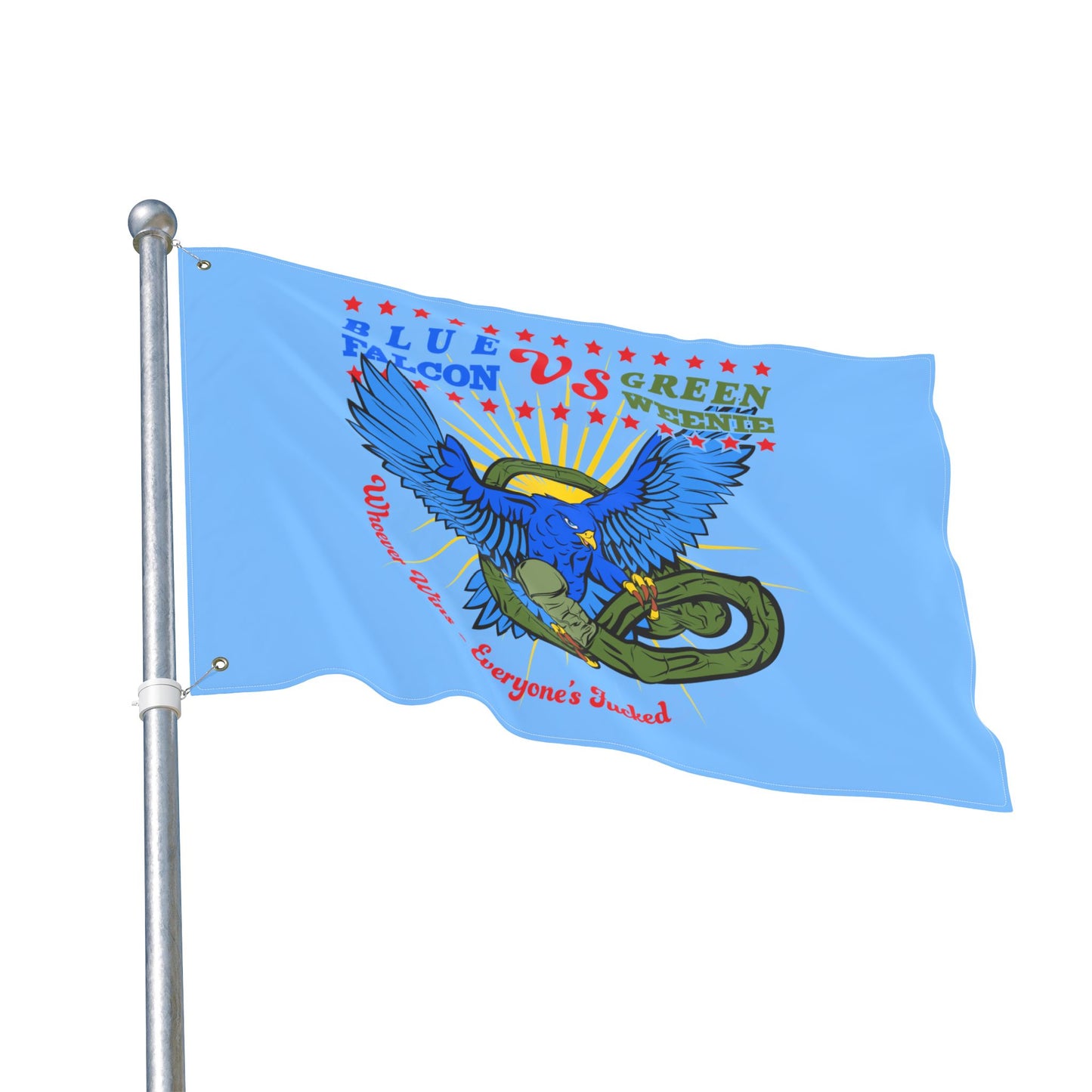 BlueFalcon VS Green Weenie FLAG