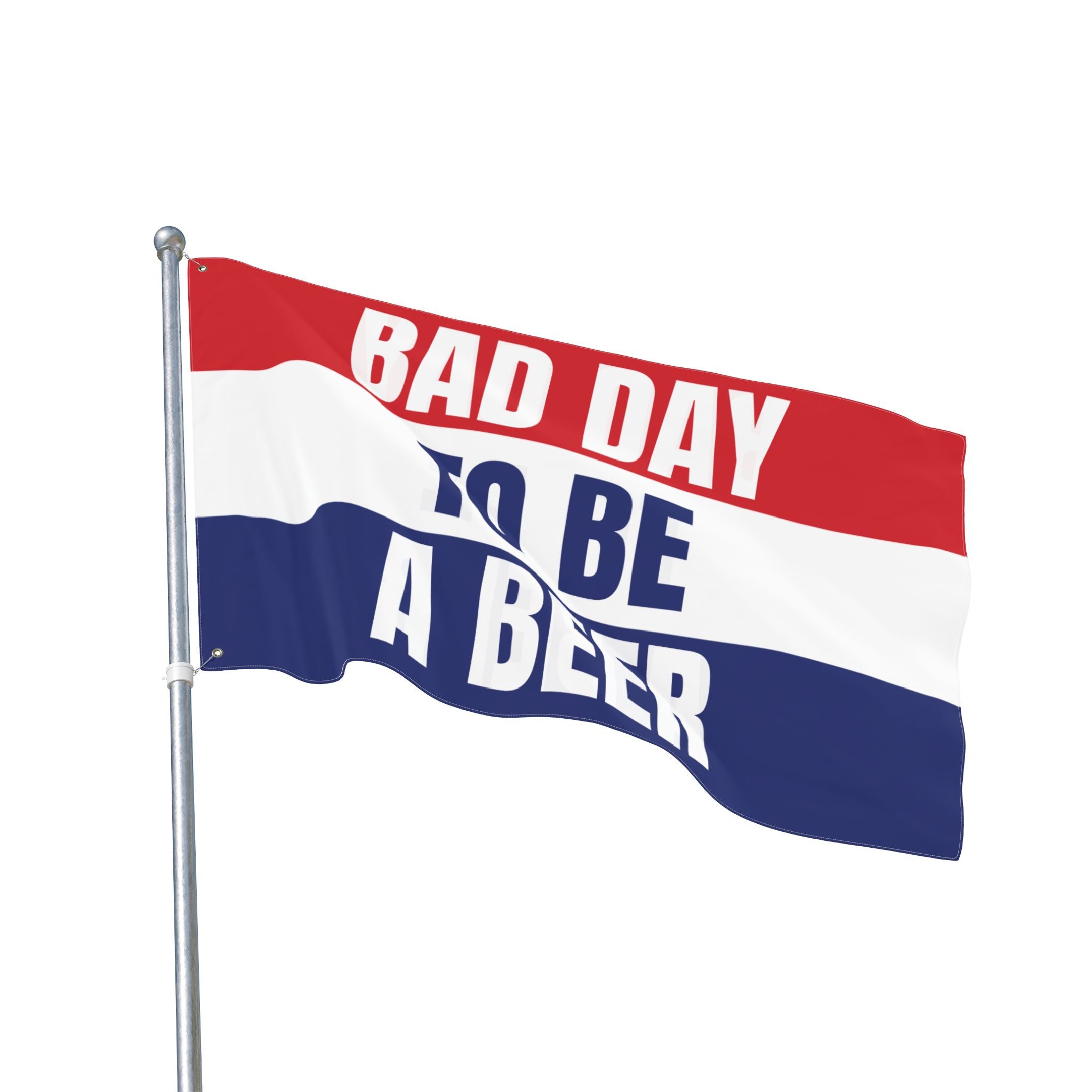 BAD DAY TO BE A BEER FLAG
