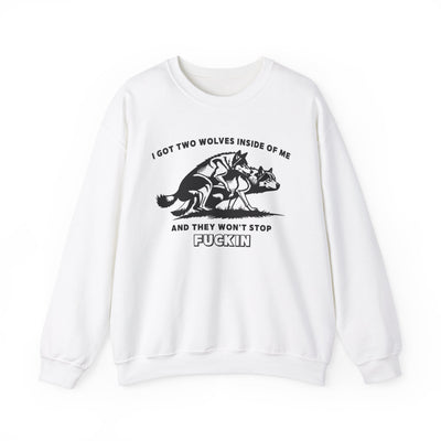 Two Wolves Inside of Me Sweatshirt