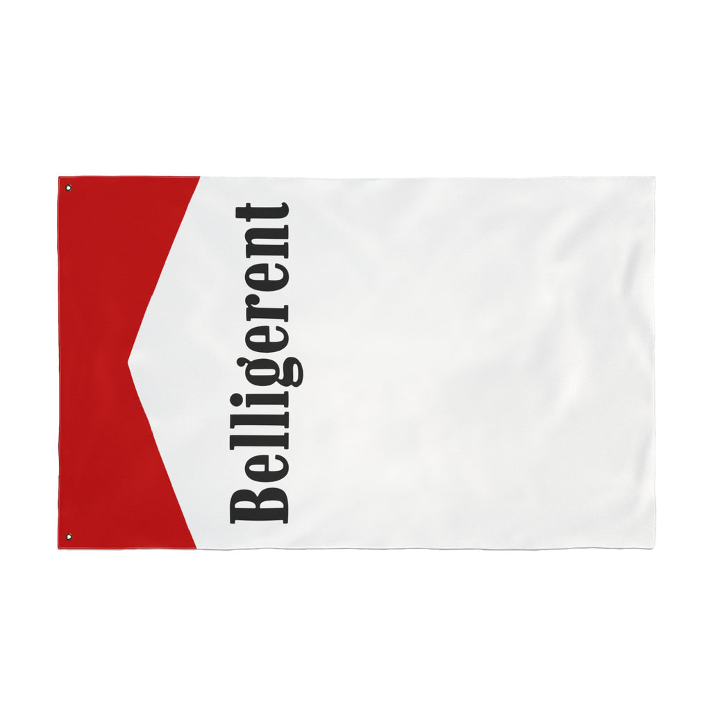 BELLIGERENT (Going Away) FLAG