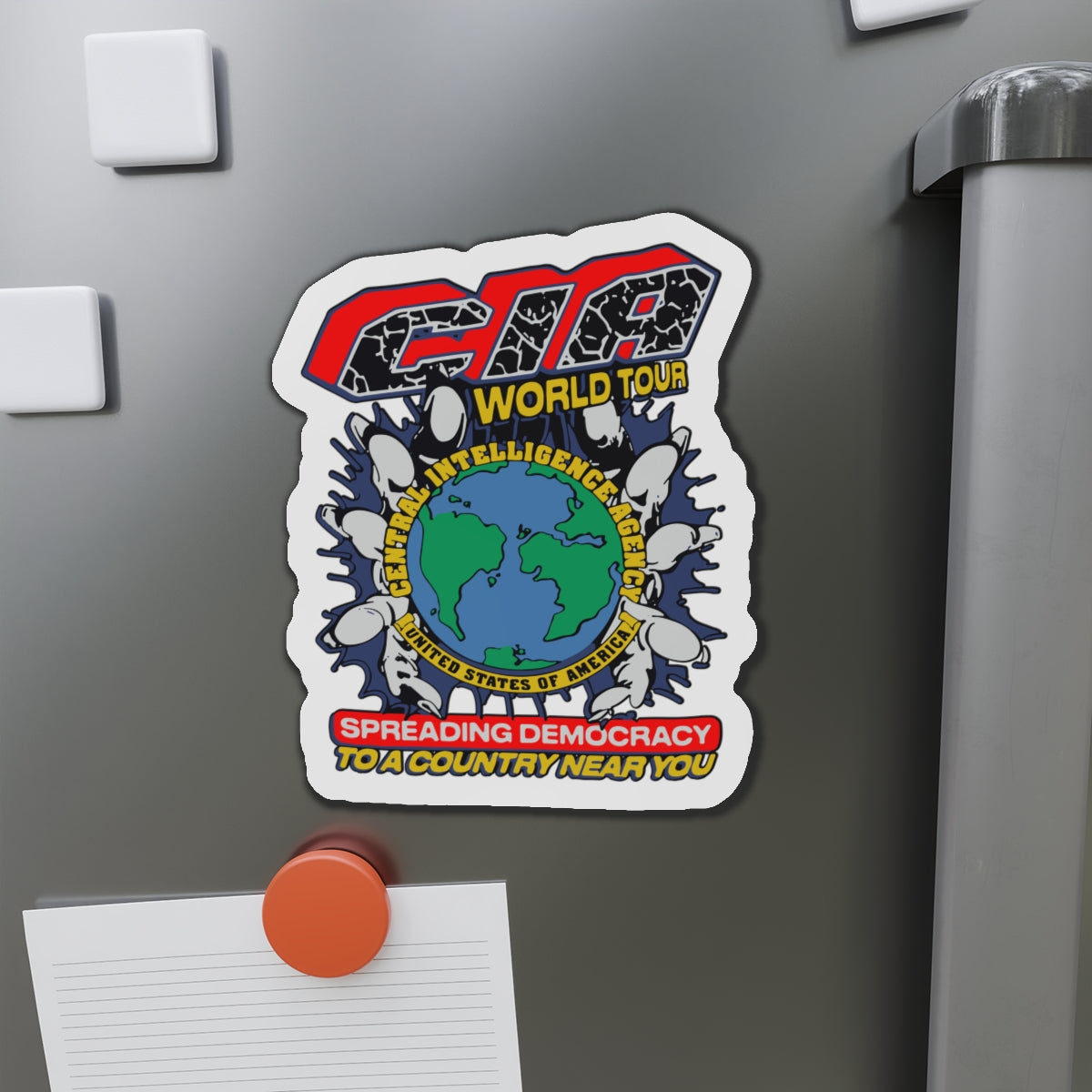 CIA WORLDWIDE Magnet