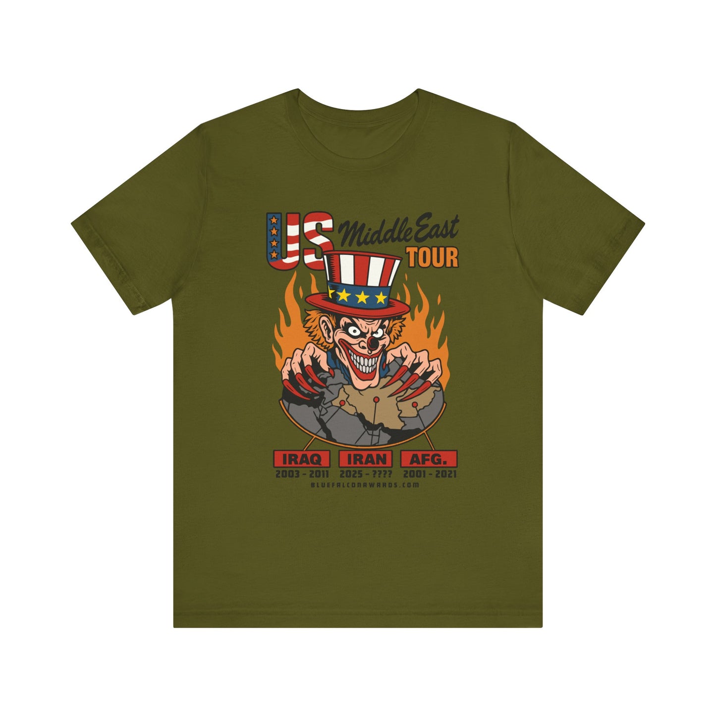 US Middle East Tour Tee