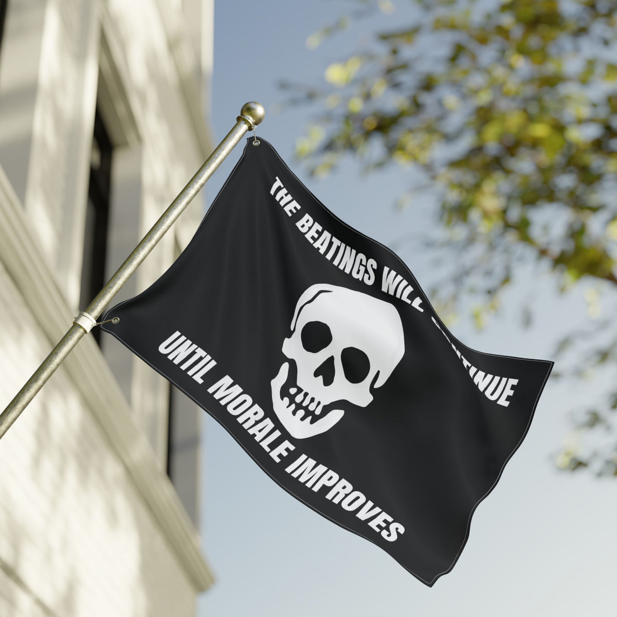 Beatings Will Continue FLAG