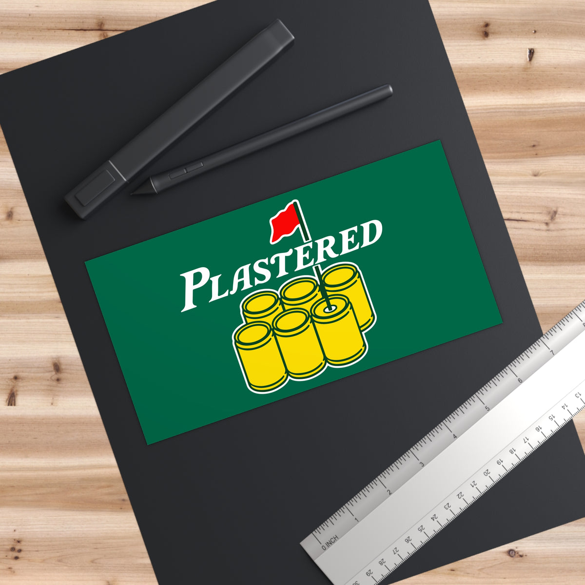 Plastered Heavy Duty Sticker