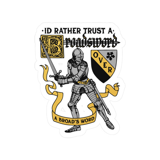 Broadsword STICKER