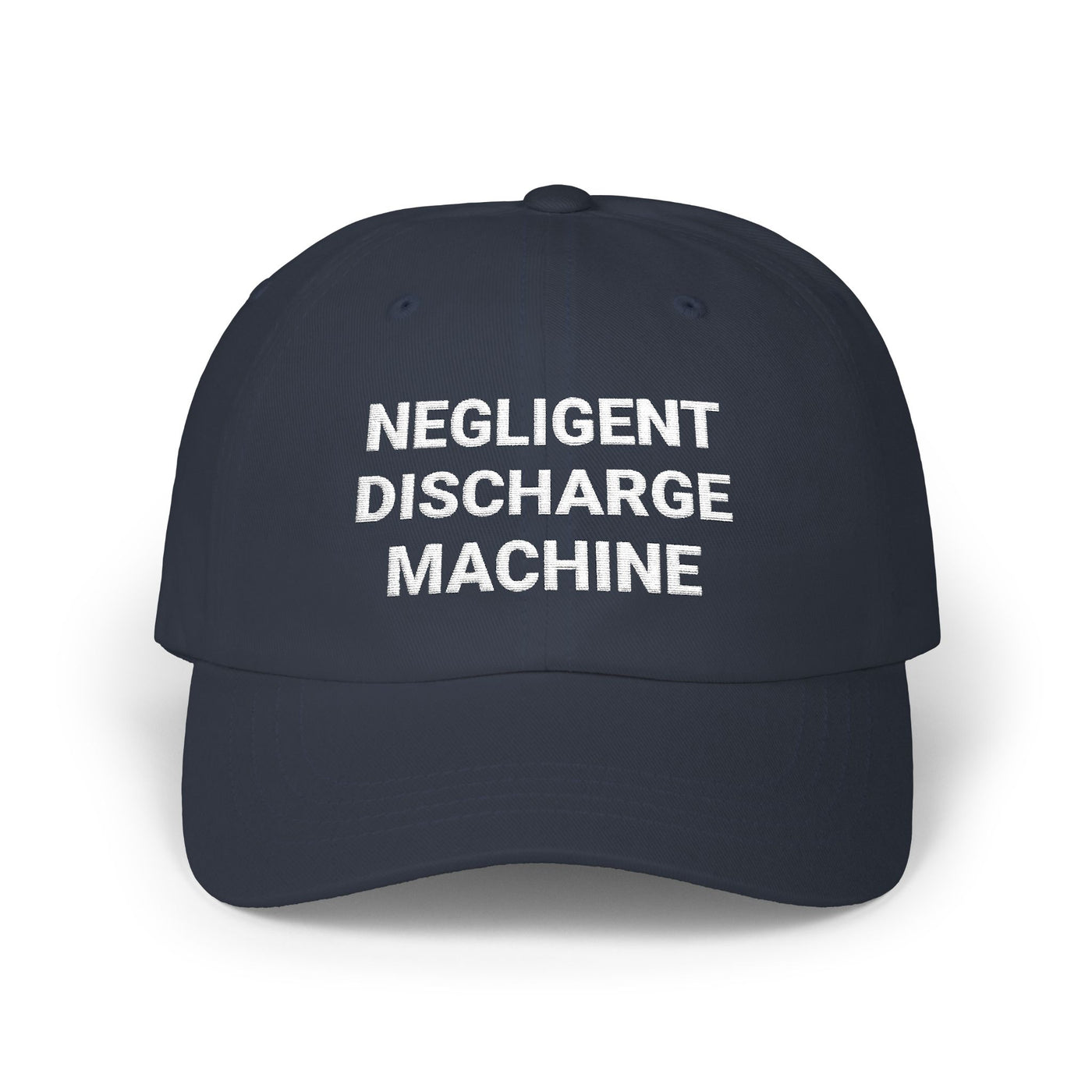 Negligent Discharge Machine Dad Cap