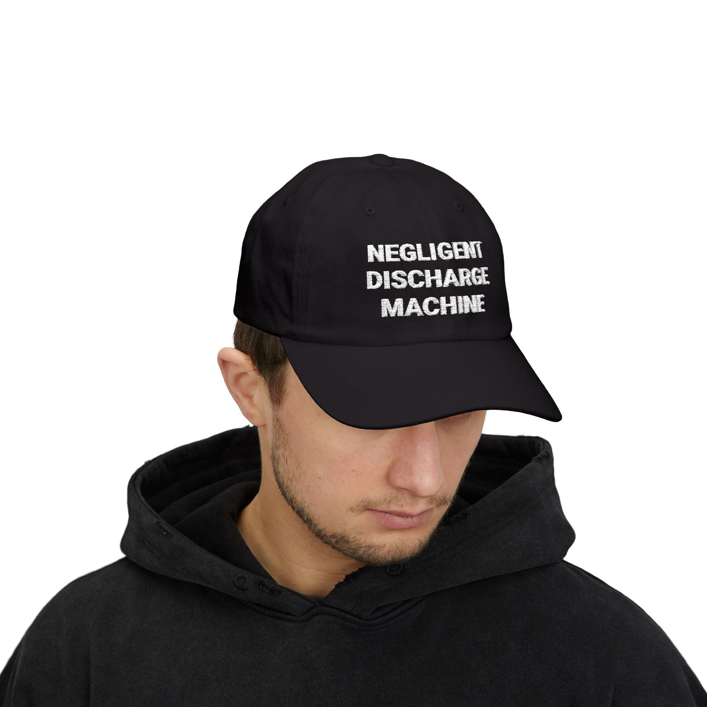 Negligent Discharge Machine Dad Cap