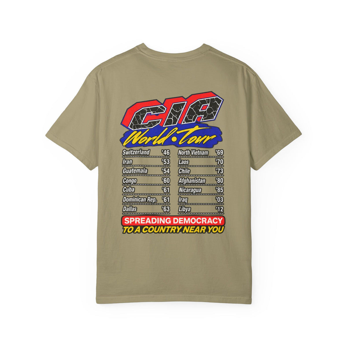 CIA World Tour Tee