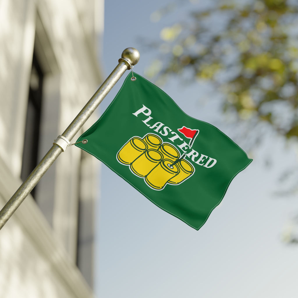 Plastered Golf FLAG