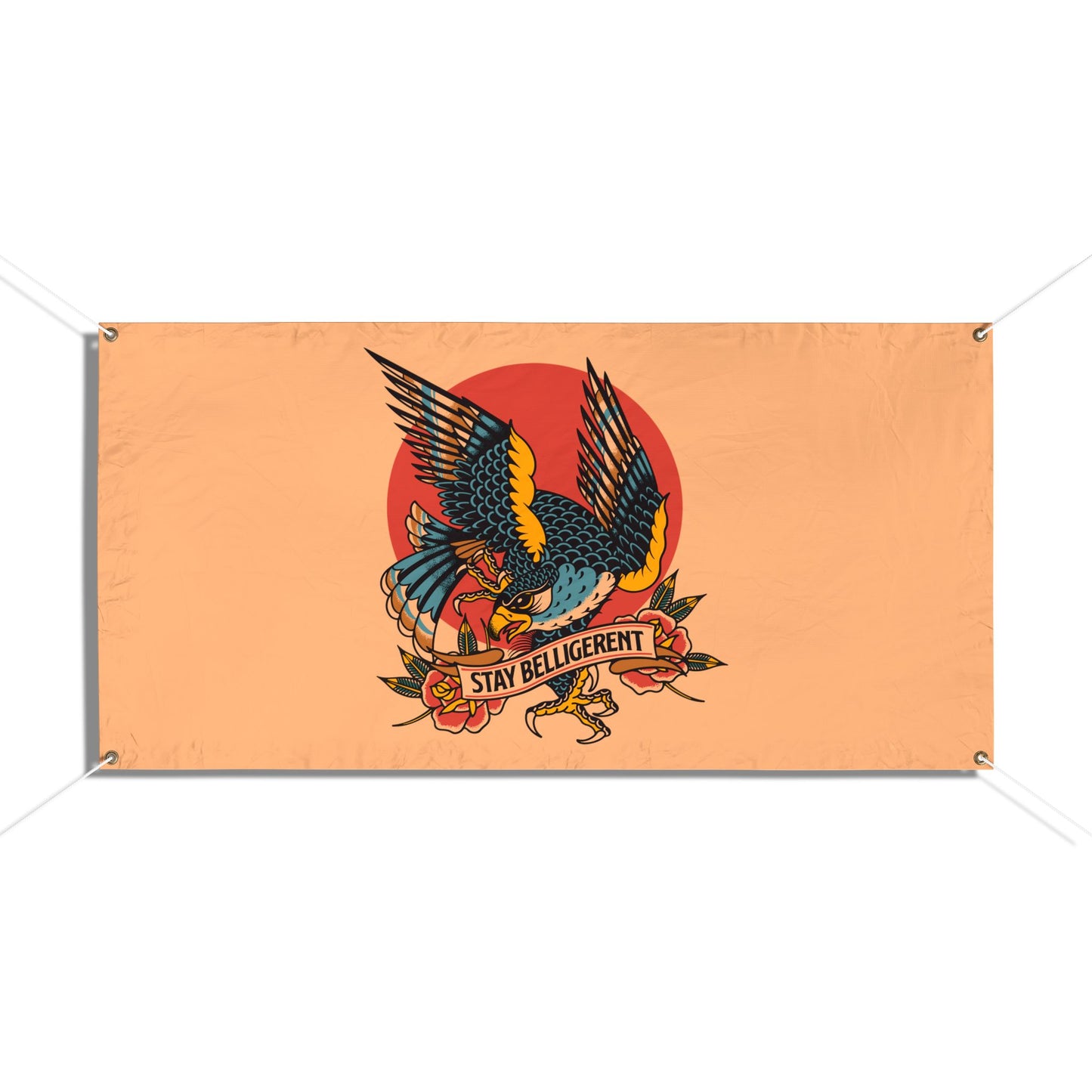 Stay Belligerent TradFalcon Banner