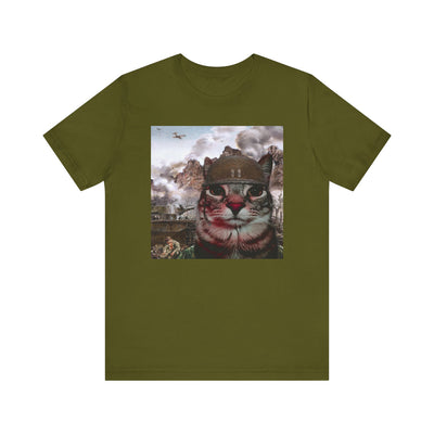 Cat Two-Thousand Yard Stare Tee