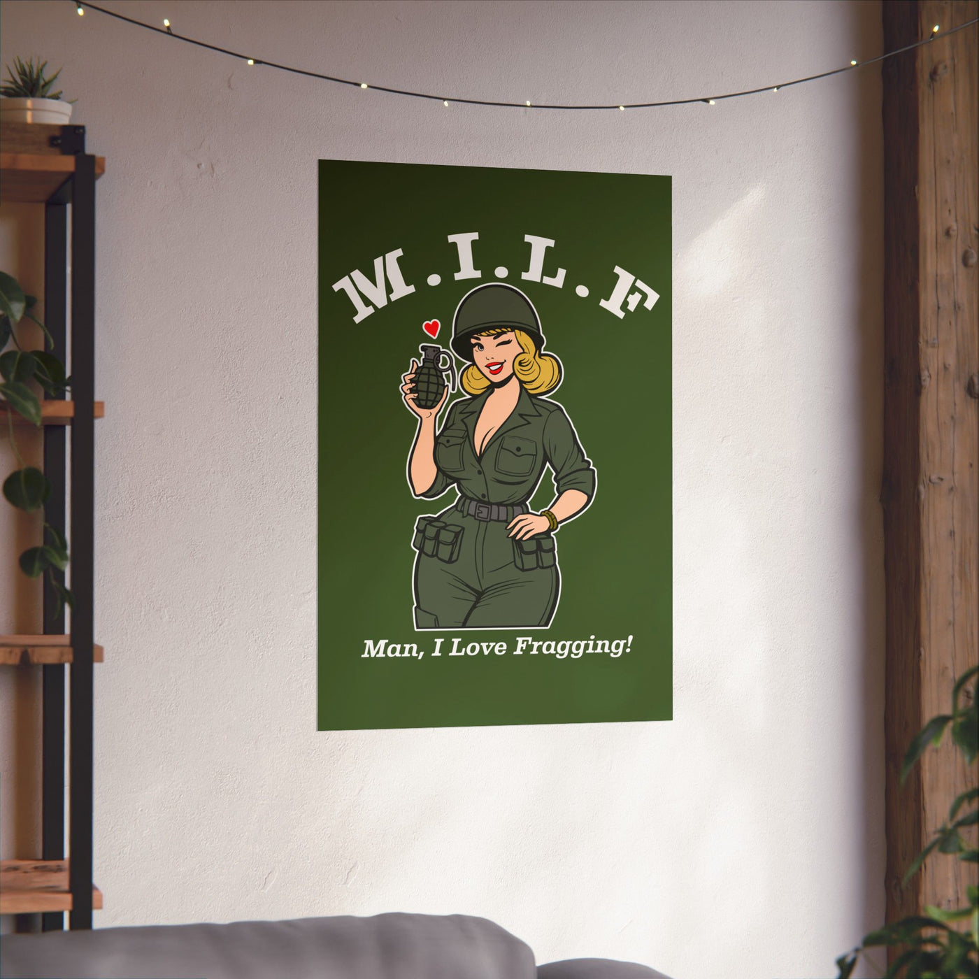 M.I.L.F Paper Poster