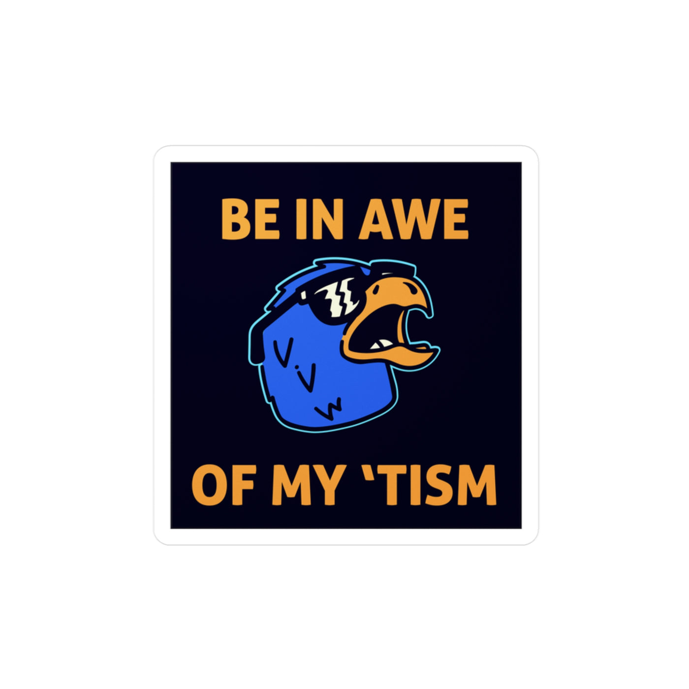 AWE TISM STICKER