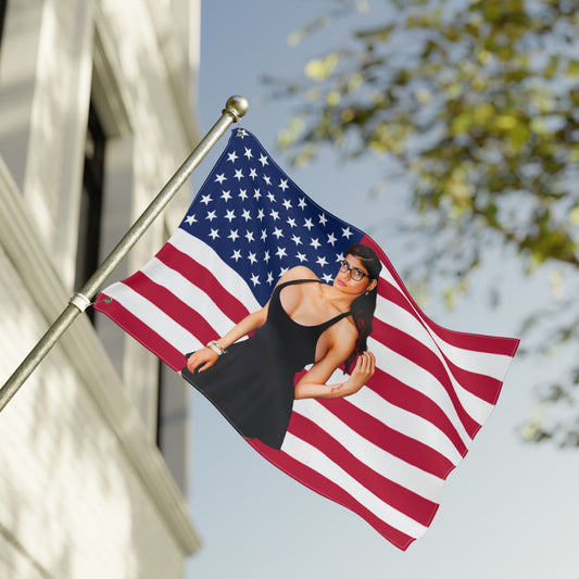 MIA KHALIFA AMERICAN FLAG