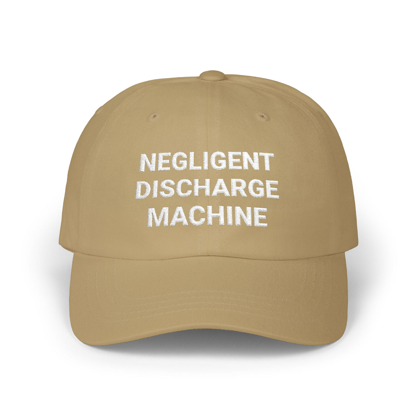 Negligent Discharge Machine Dad Cap